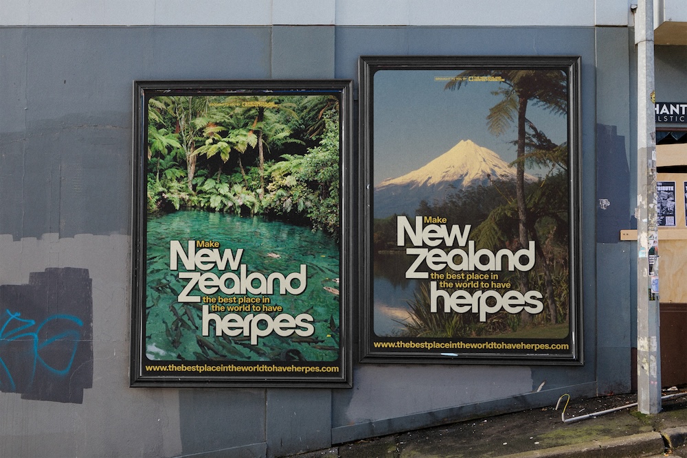 Motion Sickness + FINCH score Gold for NZ Herpes Foundation on day one of Adfest Lotus Awards