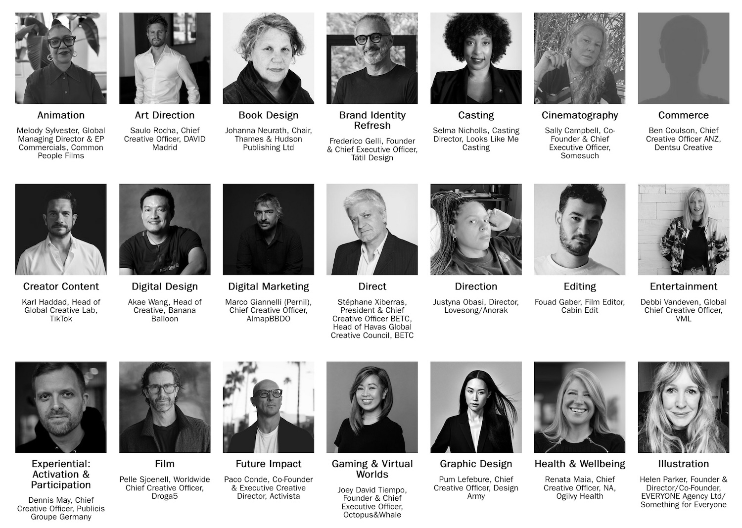 D&AD announces jury presidents for 2025