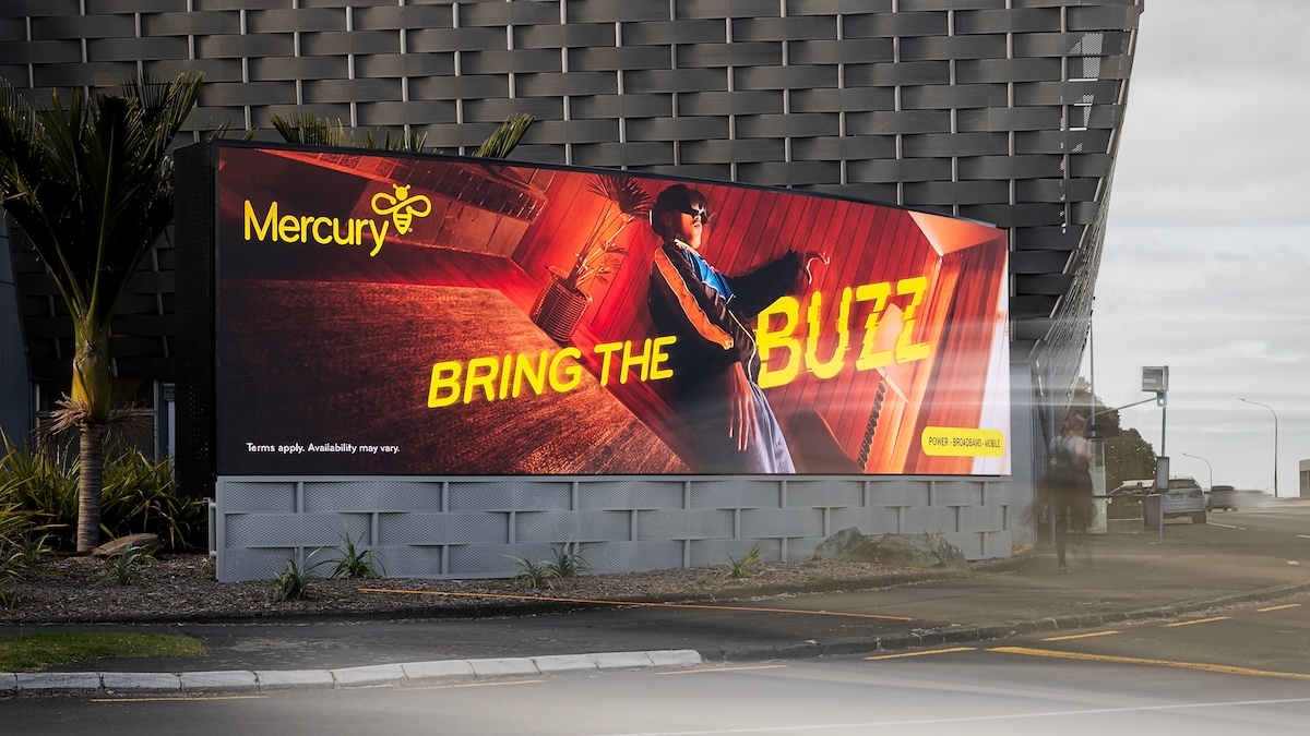 Mercury turns up the energy in newly launched ‘Bring the Buzz’ campaign via FCB Aotearoa