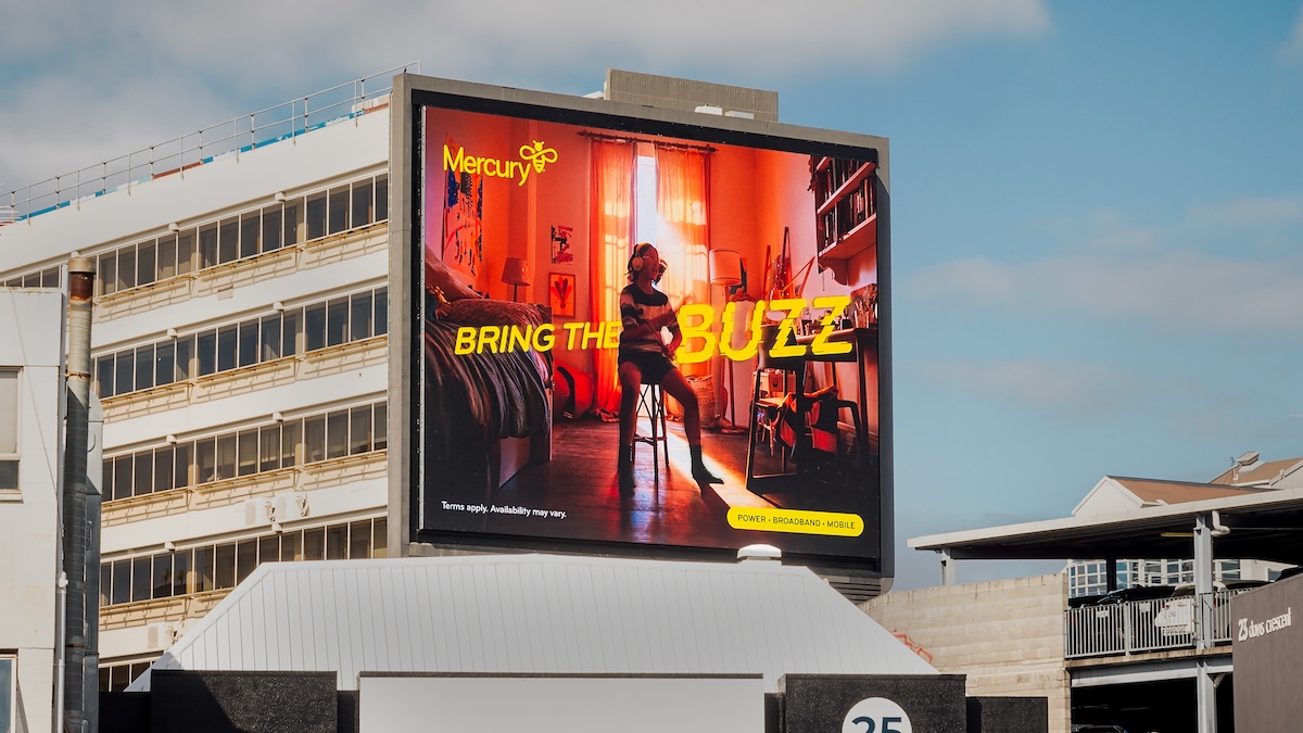 Mercury turns up the energy in newly launched ‘Bring the Buzz’ campaign via FCB Aotearoa