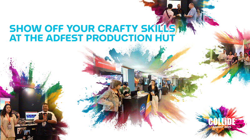 Stand out for your craft at Production Hut during COLLiDE at ADFEST 2025 in Pattaya