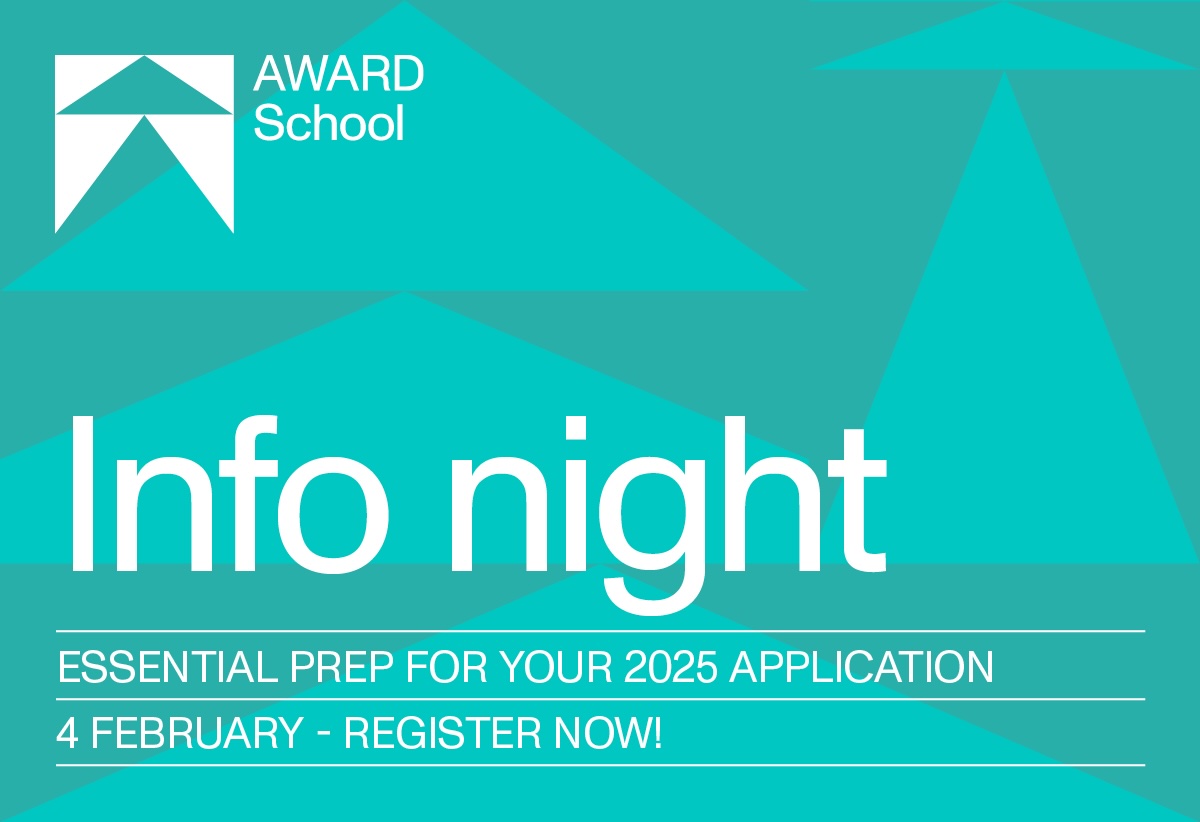 Countdown to AWARD School Virtual Info Night: Tuesday 4 Feb, 9:00pm-10:00pm NZ time on Zoom
