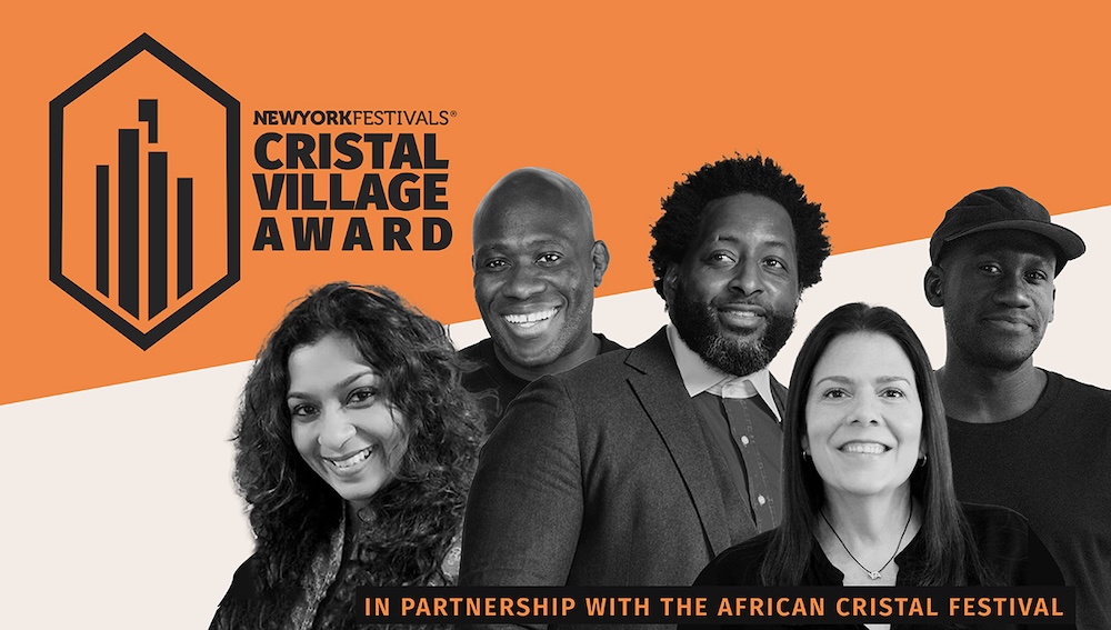 New York Festivals & the African Cristal Festival launch the NYF Cristal Village Award to honor creative work that educates for good