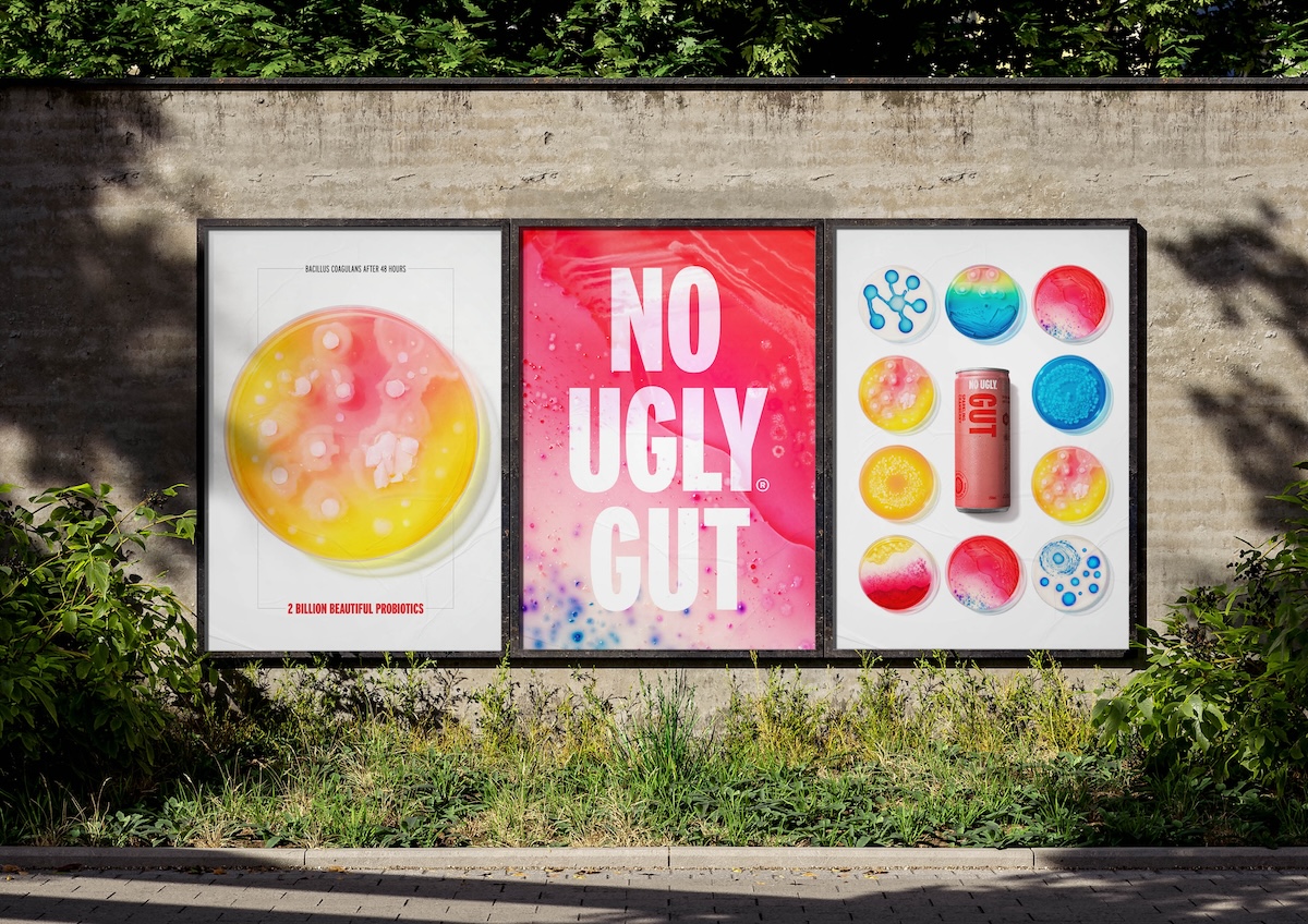 No Ugly transforms inner gut beauty into works of art in new campaign via Droga5 Aotearoa