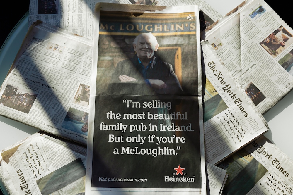 From NYC to Auckland Heineken launches search for new pub owner for McLoughlin’s Bar in global campaign via Le Pub and Publicis Dublin