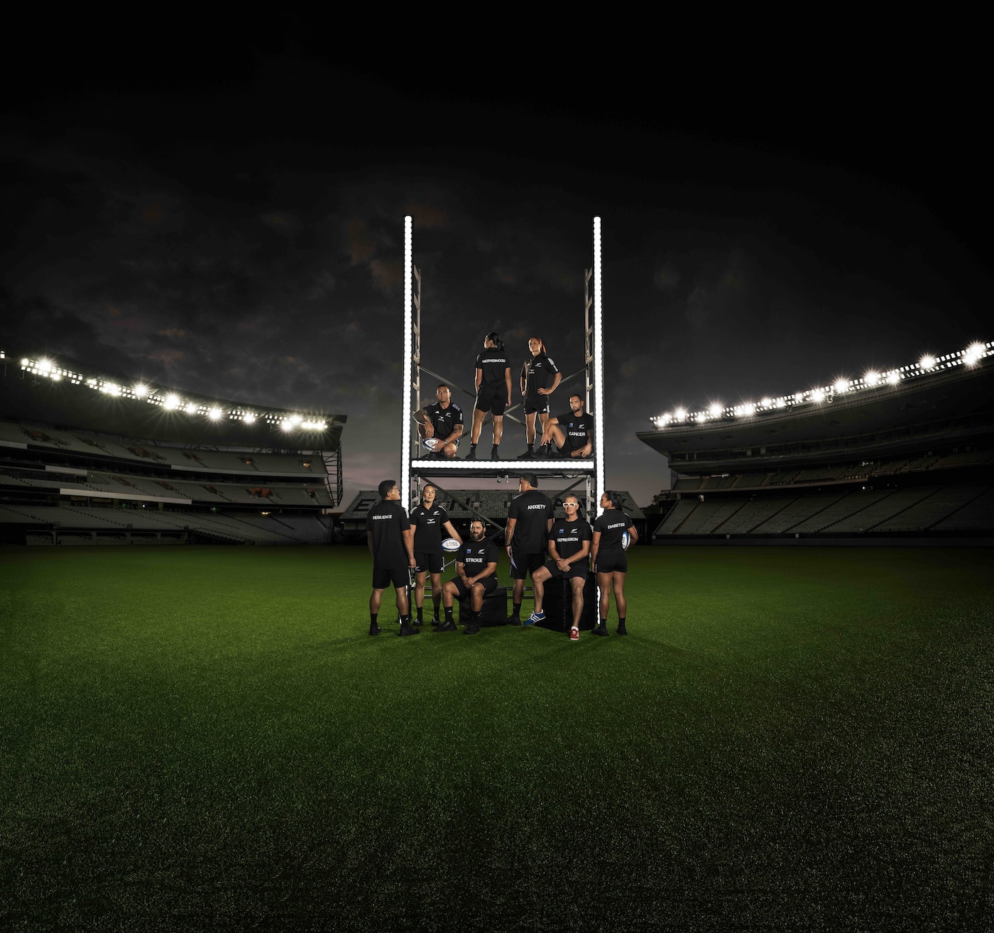 BUPA unveils ‘Human After All: The Alternative Team Photo’ series to normalise health conversations ~ photographed by Steve Boniface