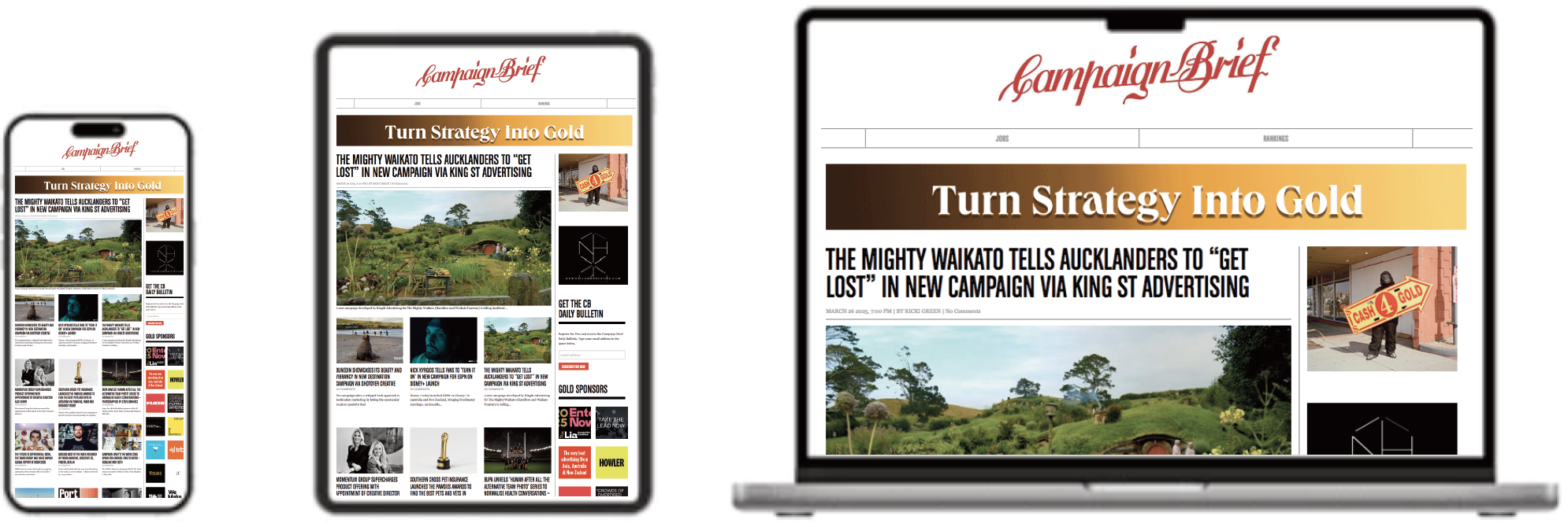 Join the Industry’s Most Informed — Register for Free and Receive the Campaign Brief Daily Bulletin
