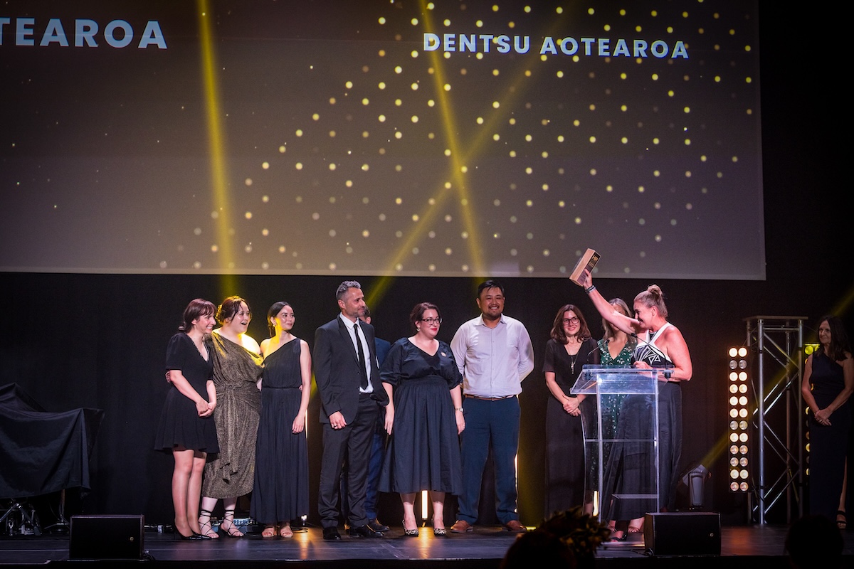 dentsu Aotearoa takes out prestigious Supreme Award at the 2025 HRNZ Awards