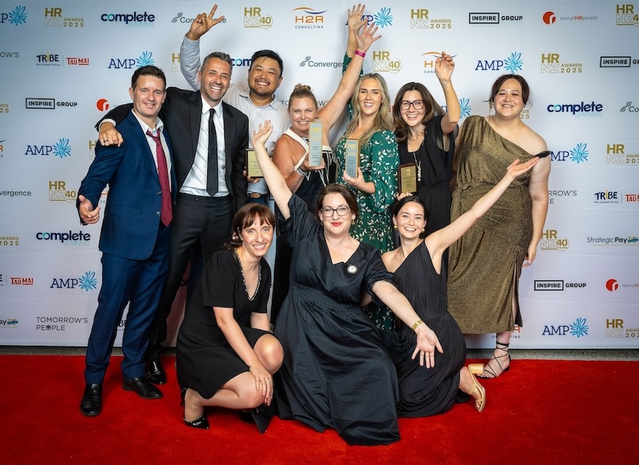 dentsu Aotearoa takes out prestigious Supreme Award at the 2025 HRNZ Awards