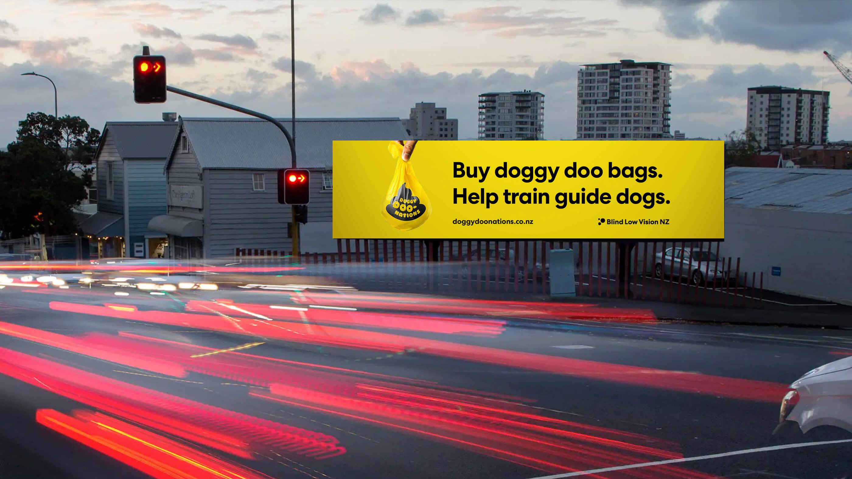 Blind Low Vision NZ launches ‘Doggy Doonations’ to fund guide dog training via YoungShand