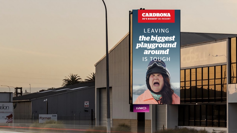 Grown-ups throw a tantrum in Cardrona Alpine Resort’s latest campaign via The Beards NZ