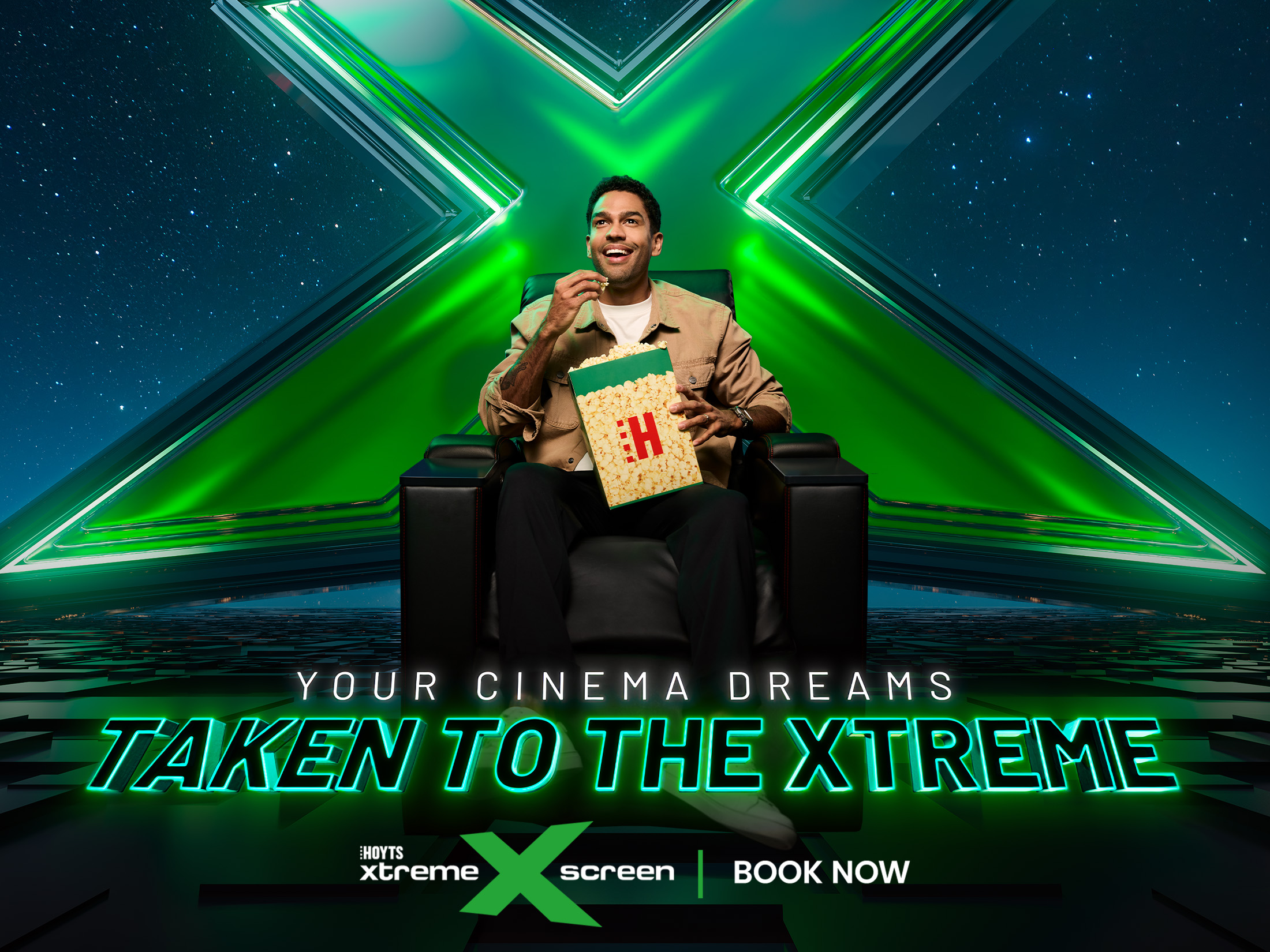 HOYTS takes cinema dreams to the Xtreme in new campaign via The Studio and Studio Pancho
