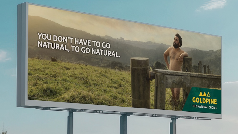 Goldpine embraces rural humour in cheeky new ‘The Natural Choice’ campaign via Boxer