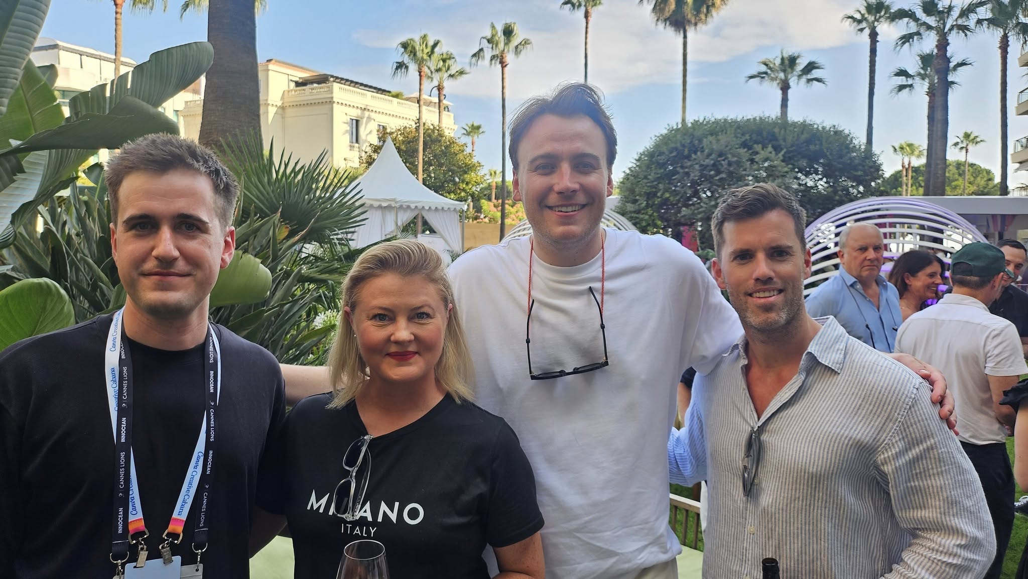 Kiwis and Aussies plus global creatives attend the Campaign Brief Cannes Welcome Drinks honoring special guest ‘King David’ Droga