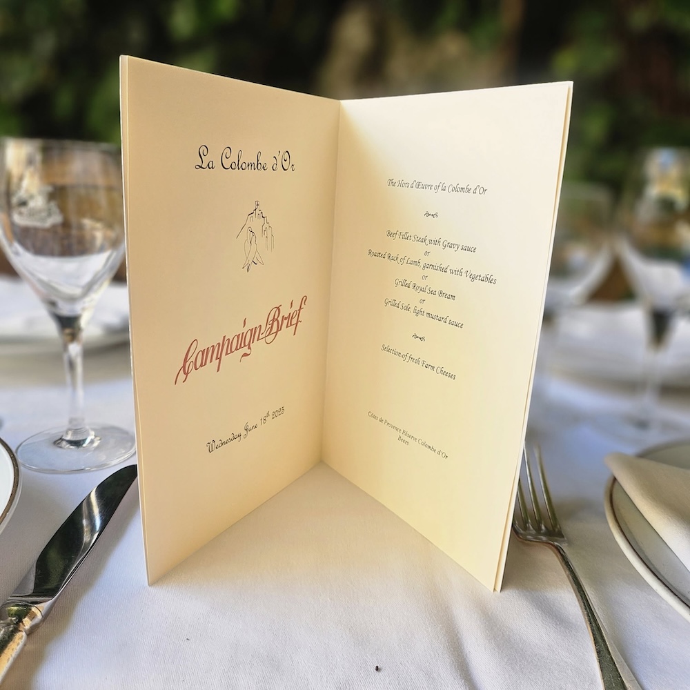 CB’s Legendary Colombe d’Or Lunch: Adland’s finest toast another fabulous Cannes gathering