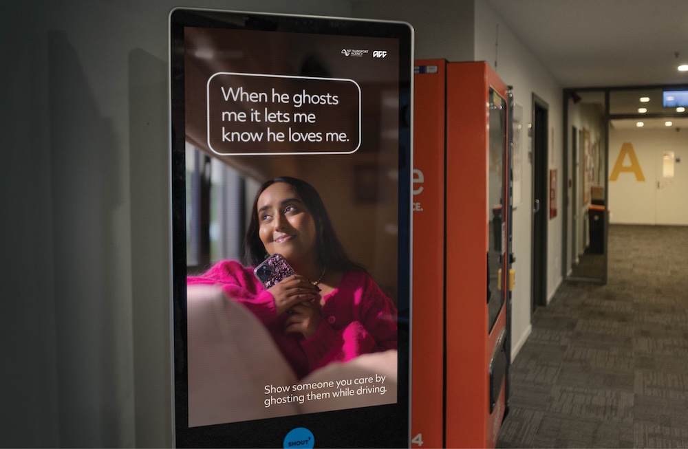Young people encouraged to ghost their loved ones while driving in new campaign via VML NZ