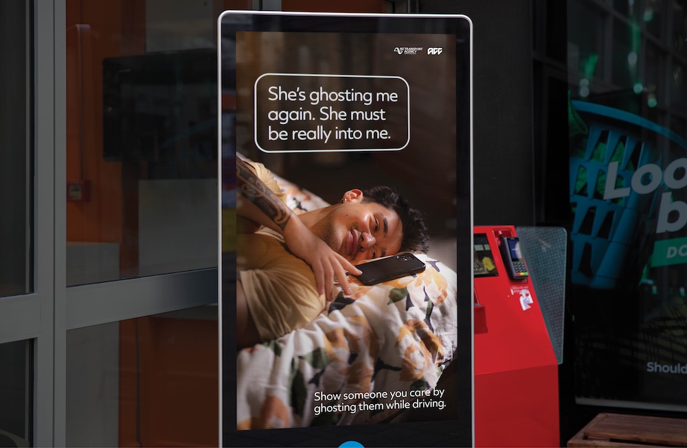 Young people encouraged to ghost their loved ones while driving in new campaign via VML NZ