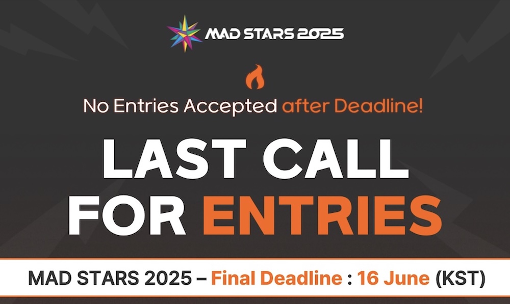Your last chance to be a MAD Stars Star ends on Monday, June 16. Enter Now. Make fame yours