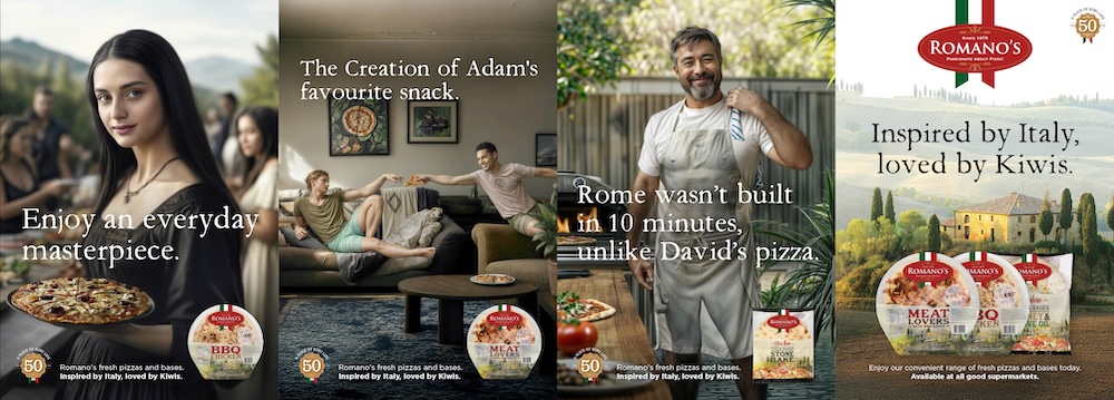 Romano’s harnesses AI for first-ever brand campaign ‘Everyday Masterpieces’ via MintHC