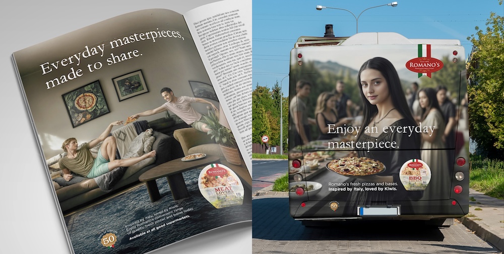Romano’s harnesses AI for first-ever brand campaign ‘Everyday Masterpieces’ via MintHC