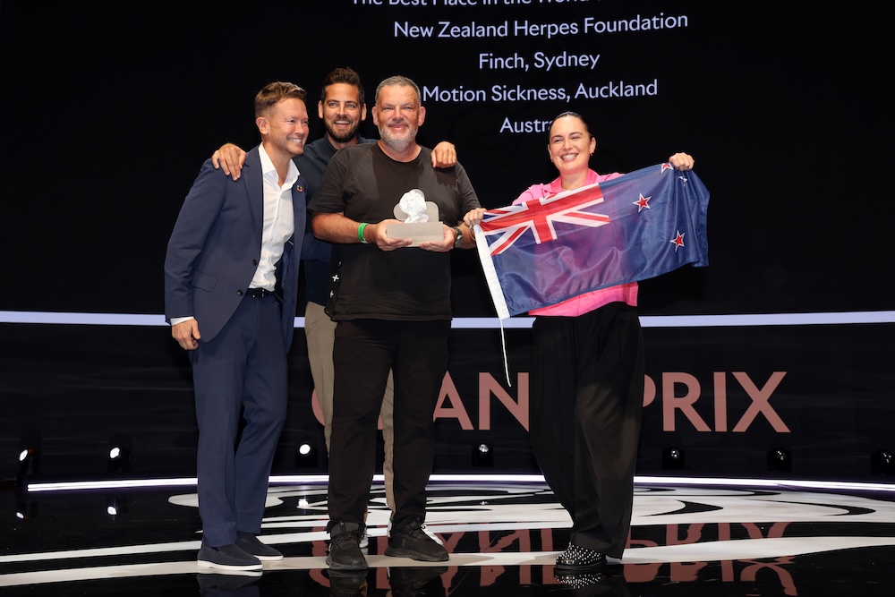 Motion Sickness / FINCH takes out Cannes Lions Health and United Nations Grand Prix for Good for ‘The Best Place In The World To Have Herpes’