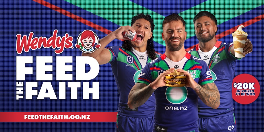 Wendy’s serves up loyalty to One NZ Warriors fans in ‘Feed The Faith’ campaign via Chemistry