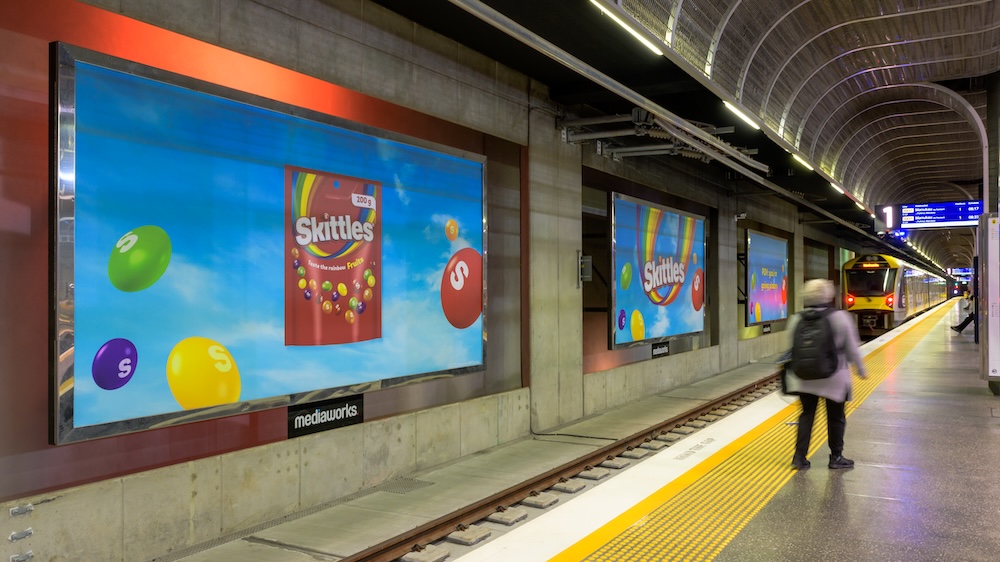 MARS launches new Skittles Cloudz with Met Service website and Britomart takeover