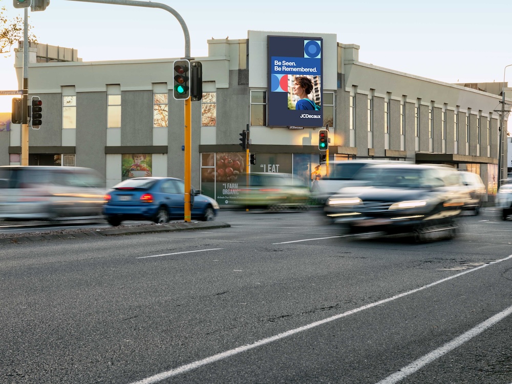 JCDecaux New Zealand launches new brand positioning ‘Be Seen. Be Remembered.’