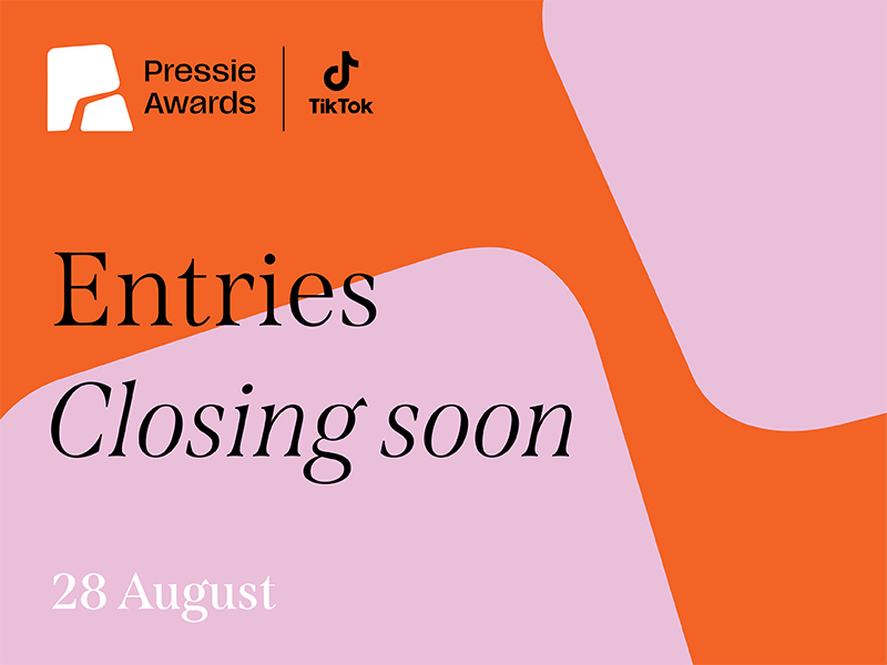 Deadline looms to enter 2025 Pressie Awards – Late entries due 11:59pm Thursday 28 August