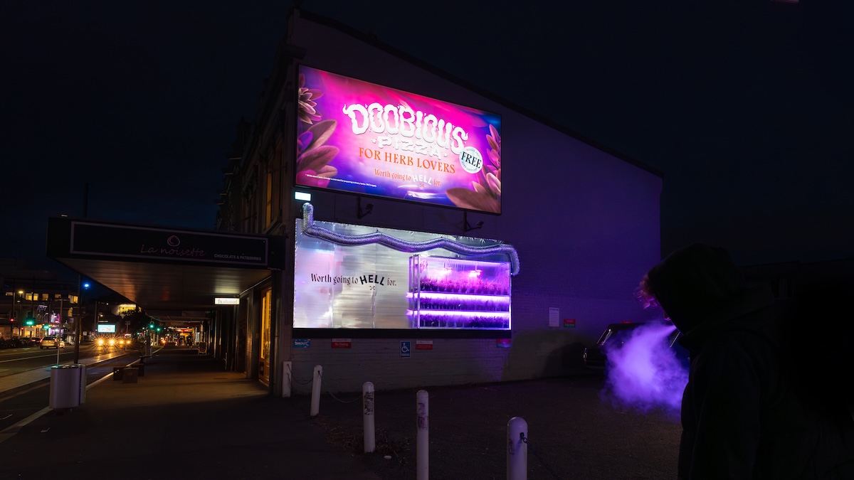 HELLとYarnが「Doobious」という新しいピザとキャンペーンを展開し、大麻使用に関する議論を盛り上げる