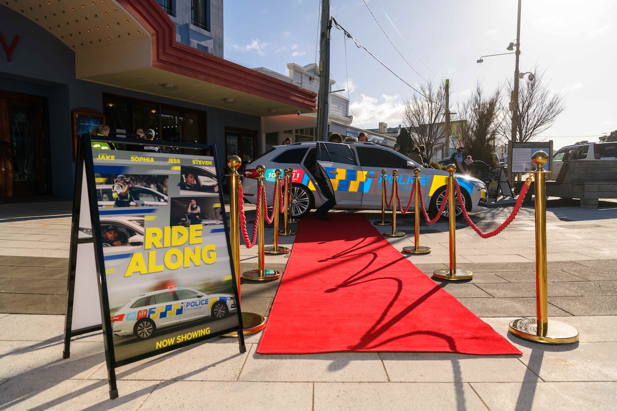 NZ Police turns decommissioned Police car into rolling recruitment experience via EightyOne