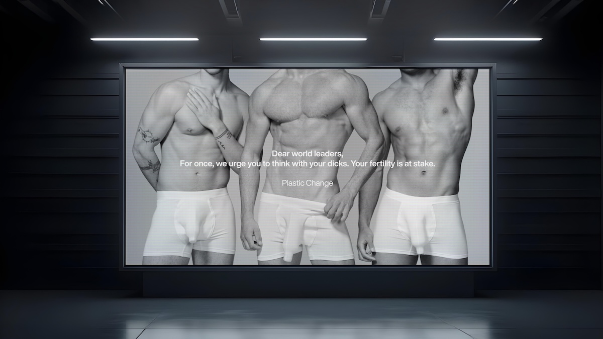 Plastic Change urges World Leaders to think with their d*cks (to save their balls) in cheeky campaign via Worth Your While + Derek Henderson