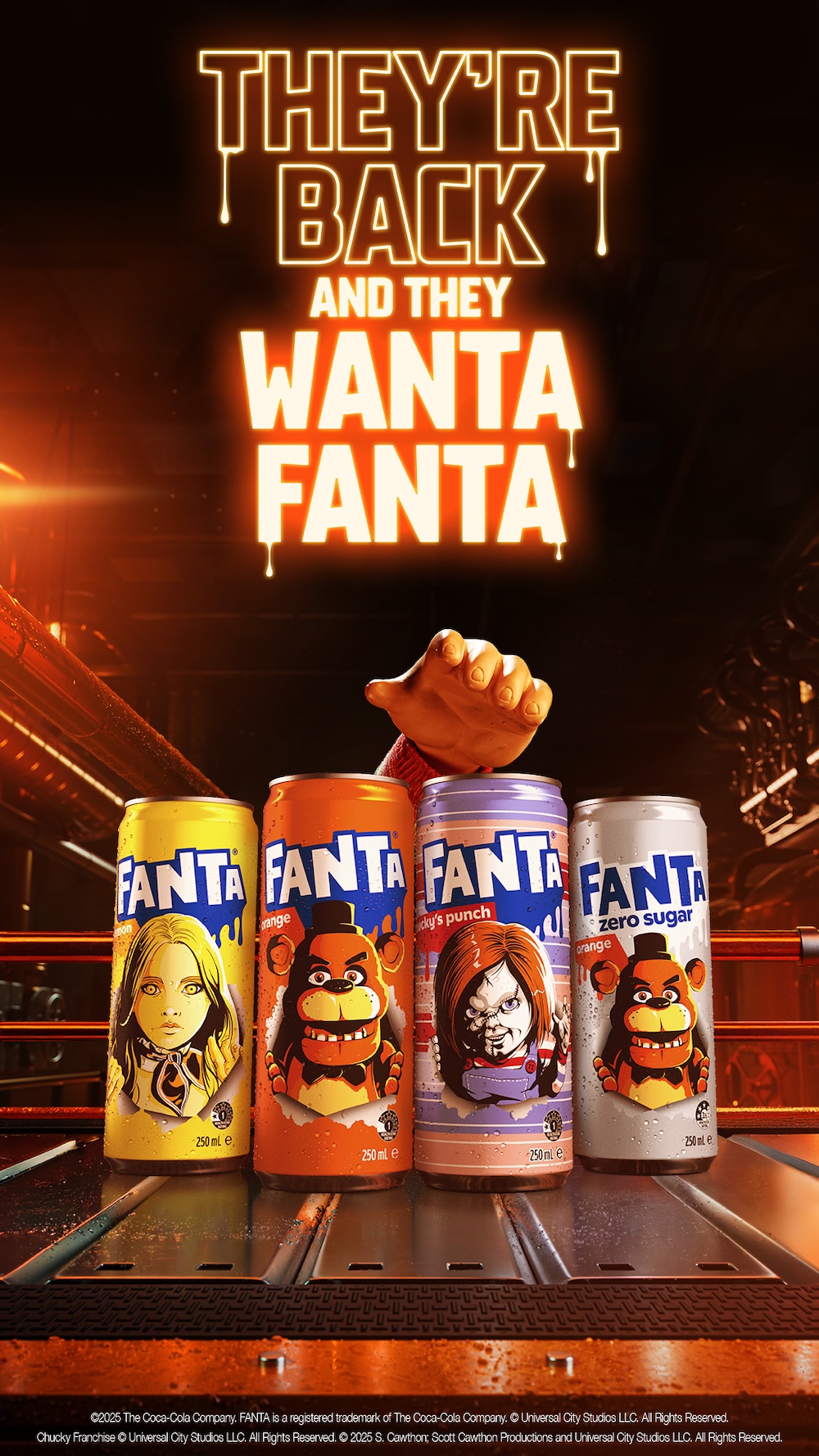 Fanta launches Halloween partnership with Universal Pictures and Blumhouse via WPP Open X