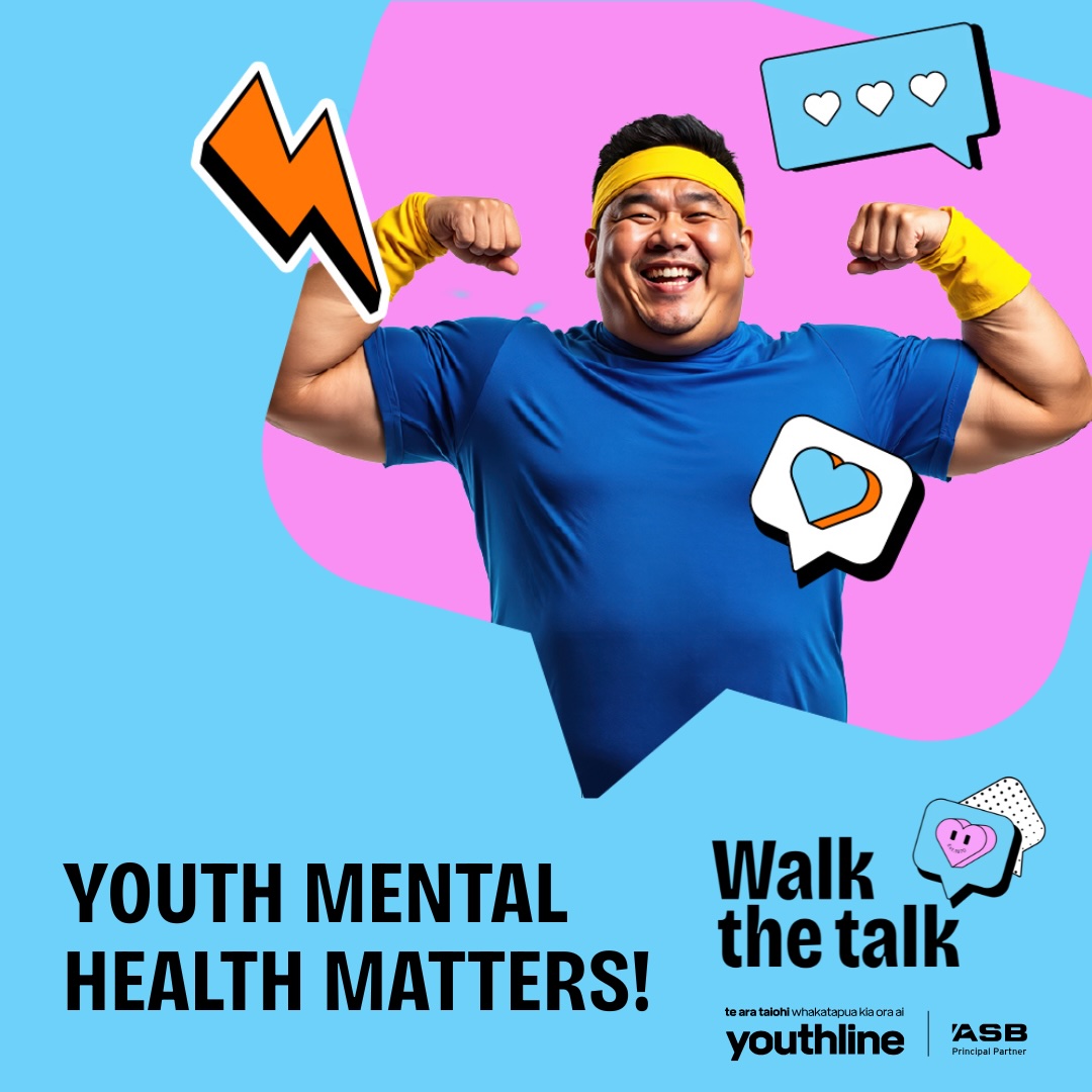 Youthline Campaign Asks Kiwis To Create New Wellbeing Habits & Walk The Talk For Youth Mental Health