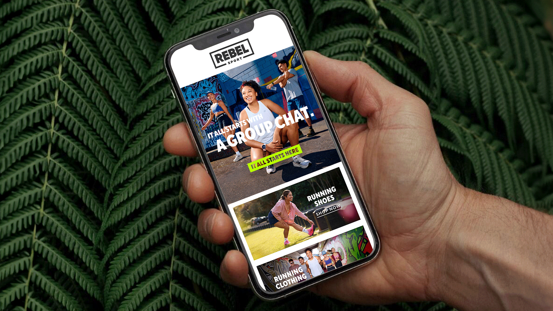 Rebel Sport champions Kiwi running in new ‘It all starts here’ brand campaign via FEDERATION