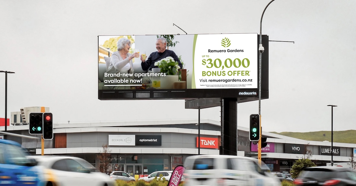 Tenfold Creative wins Real Living account, launches first campaign for Remuera Gardens