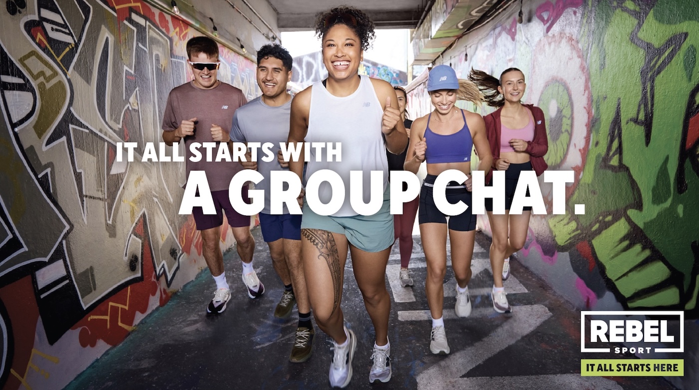 Rebel Sport champions Kiwi running in new ‘It all starts here’ brand campaign via FEDERATION