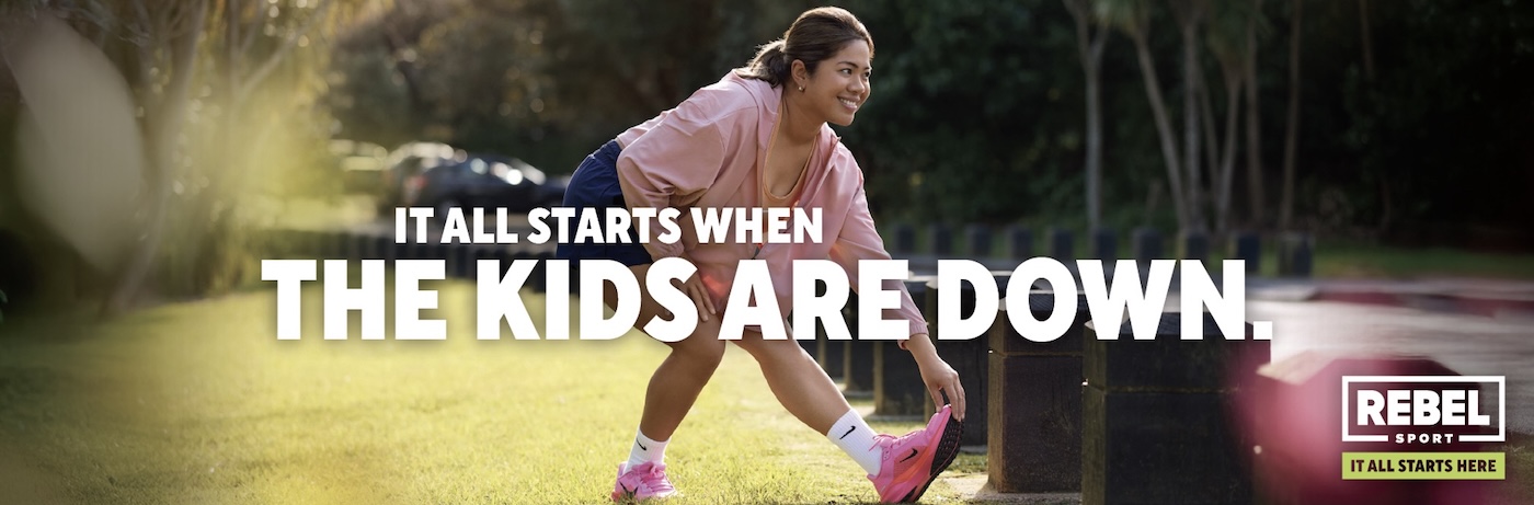 Rebel Sport champions Kiwi running in new ‘It all starts here’ brand campaign via FEDERATION