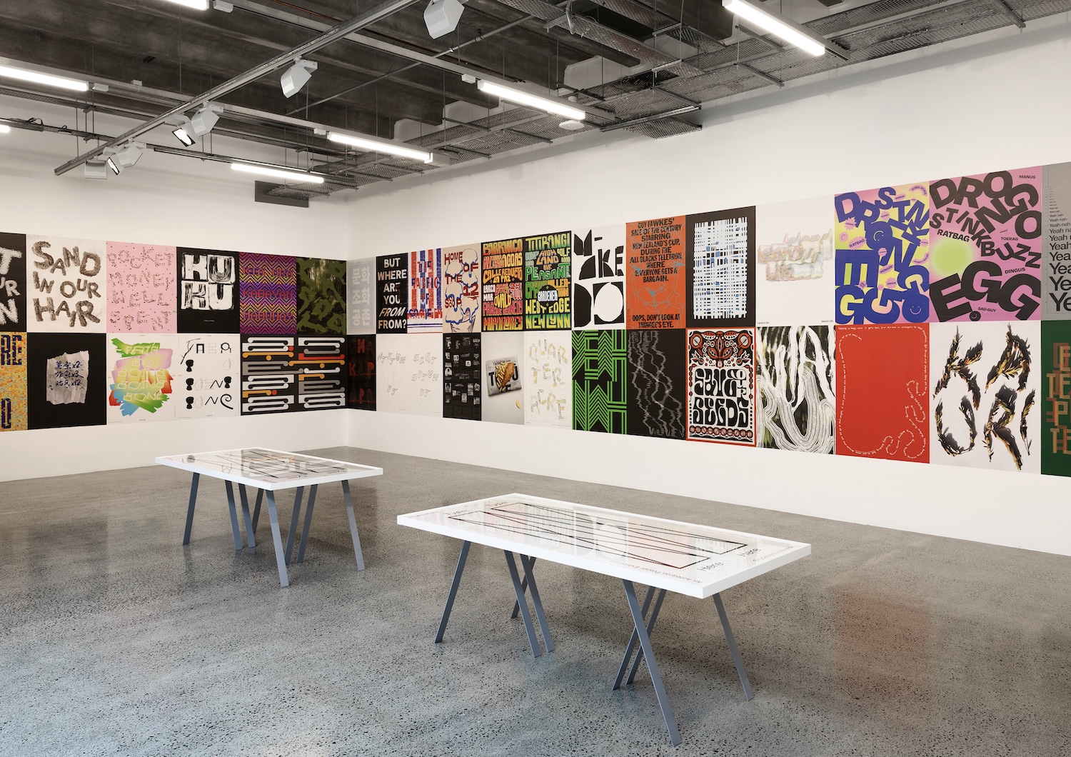 Type Here 2 finalists exhibited at AUT’s Te Wai Ngutu Kākā Gallery