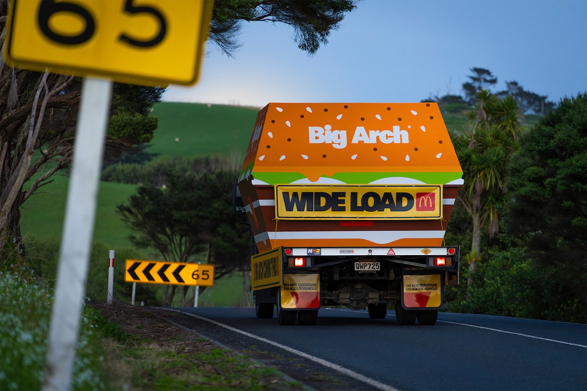 Macca’s NZ takes its biggest burger on the road in new campaign via DDB Group Aotearoa 