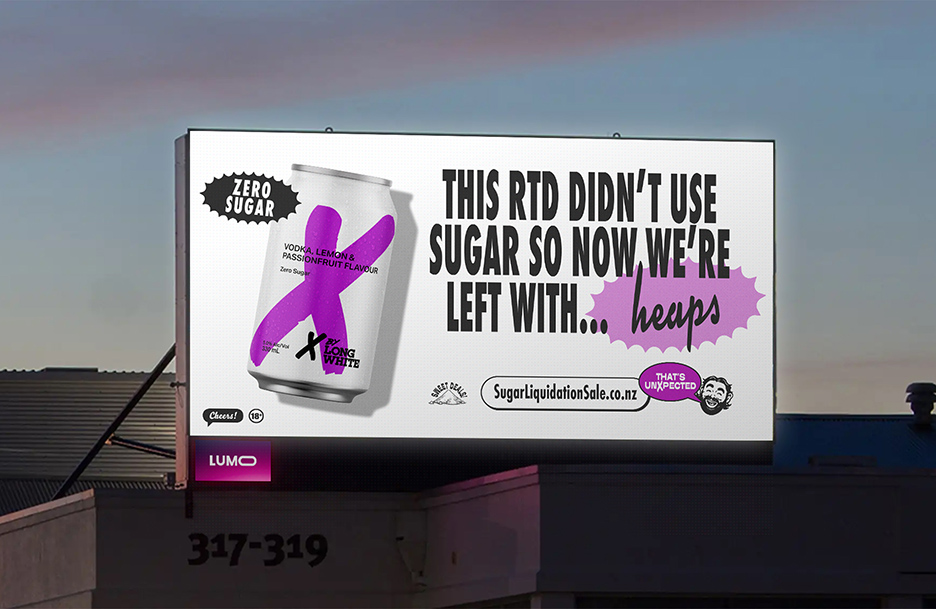 Asahi NZ Launches ‘X by Long White’ with an Unexpected Twist in latest campaign via Droga5