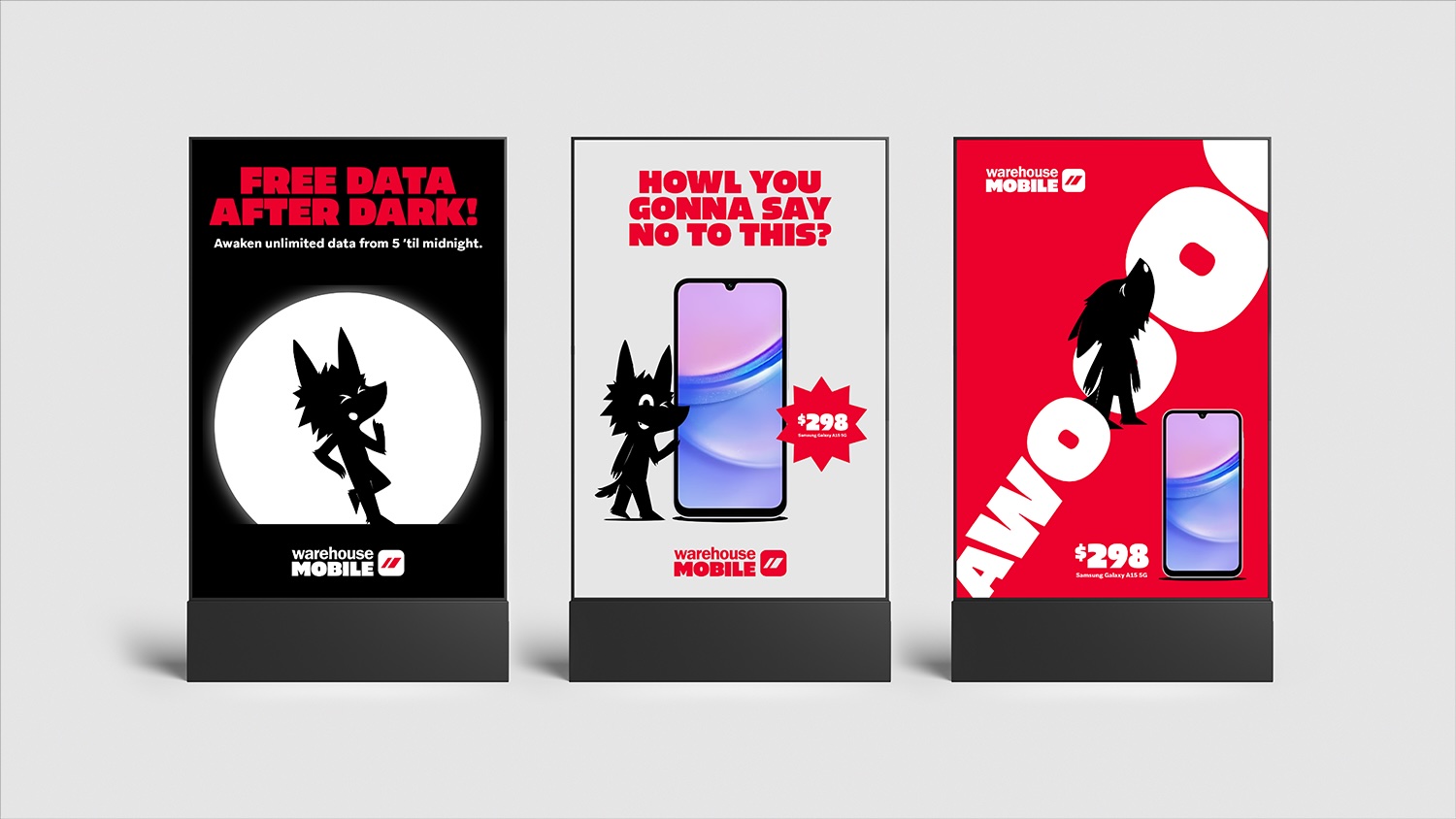 TBWA New Zealand introduces Kiwis to ‘Wolfie’ – A howling rebrand for The Warehouse Mobile