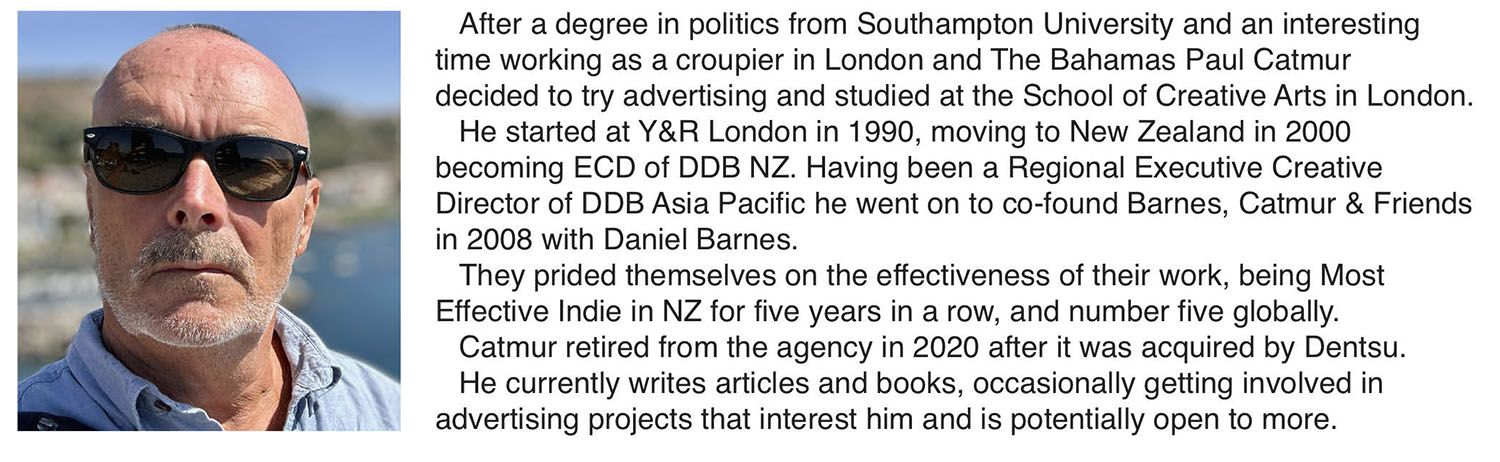 Xmas gift problem solved: Paul Catmur releases new book ‘The Gutter Bar’, a sharp Cannes Lions satire skewering the industry’s wildest week