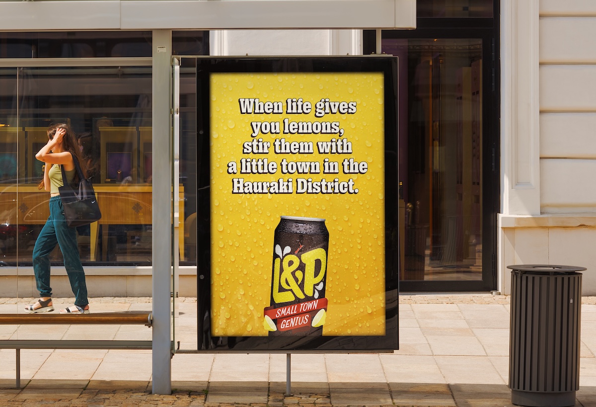 Meet Alan P: L&P and DDB Aotearoa launch ‘Small Town Genius’, an ode to NZ’s most iconic drink
