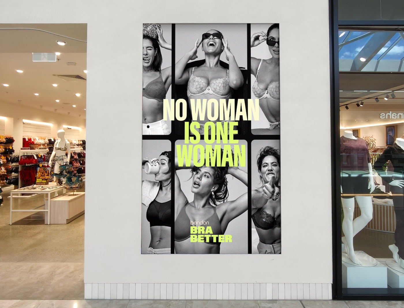 Bendon celebrates the multi-dimensional woman in ‘No Woman Is One Woman’ campaign via YS.