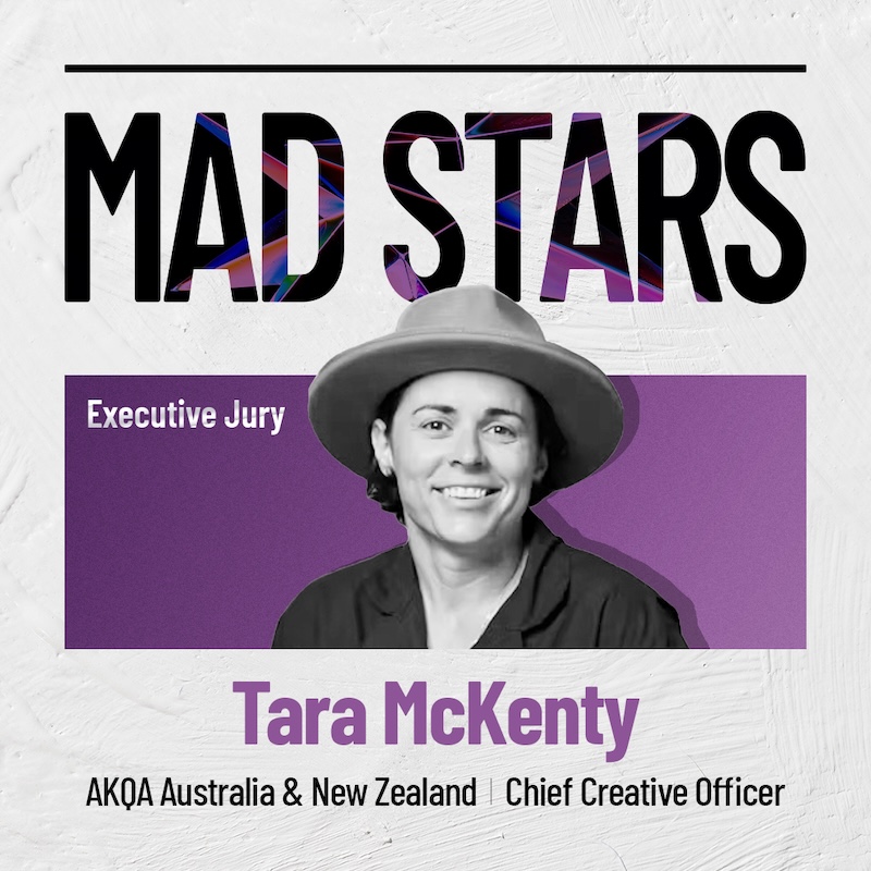 Tara McKenty, Chief Creative Officer of AKQA ANZ named to MAD STARS 2026 Executive Jury