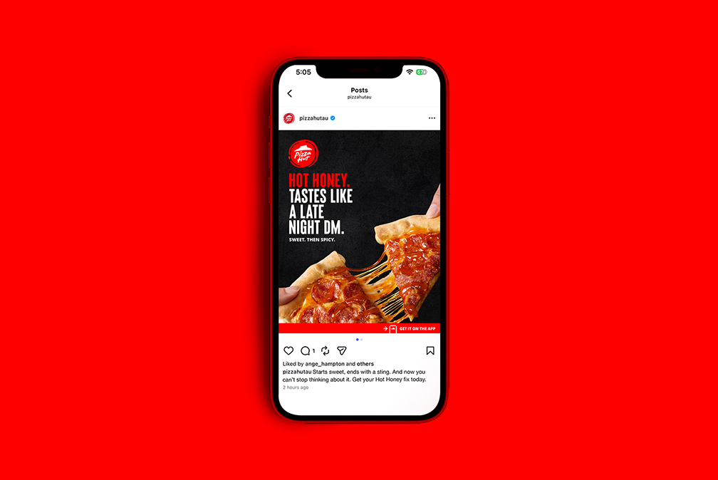 Pizza Hut launches cheeky ‘First Sweet, Then Heat’ campaign via jnr. for the return of Hot Honey