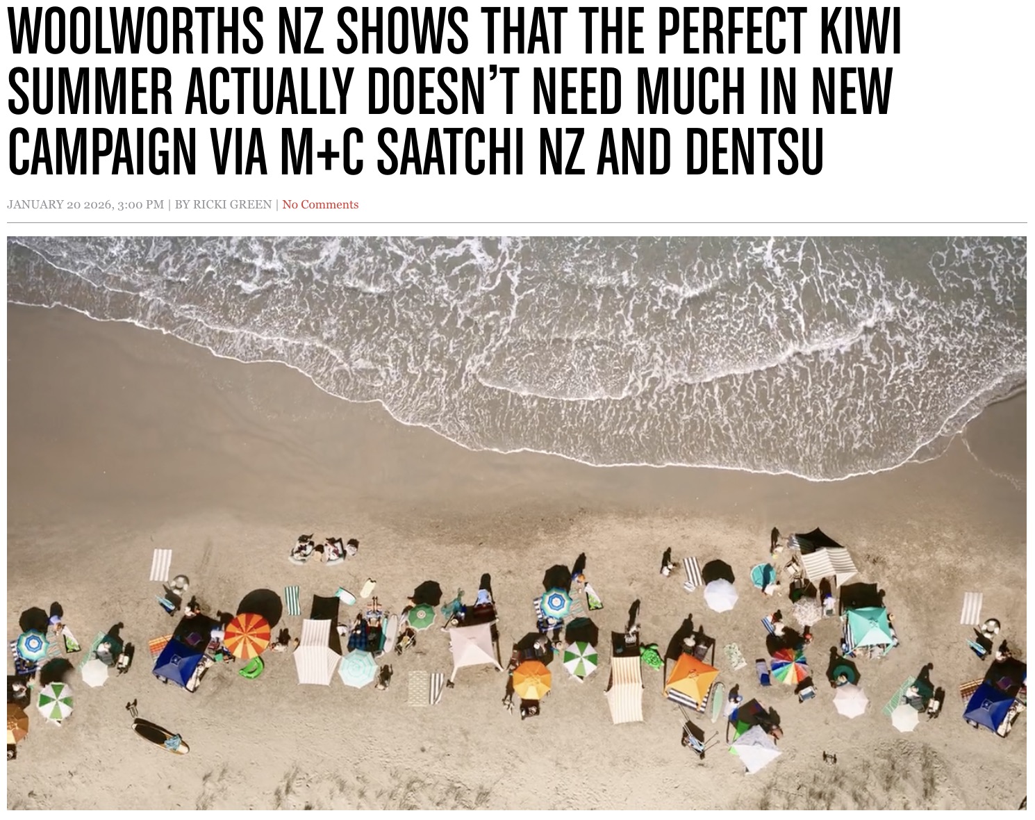 CB’s most viewed stories of 2026 [so far] Why Campaign Brief is #1 reaching creatives: #No paywalls #No annual membership fees