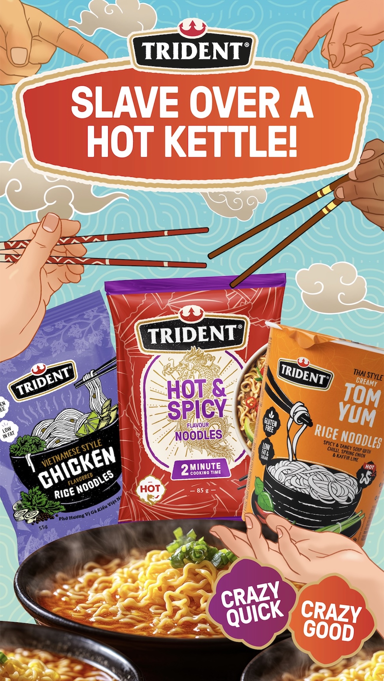 Trident gallops into the year of the horse with ‘Got Trident? Got a Meal’ via The Enthusiasts