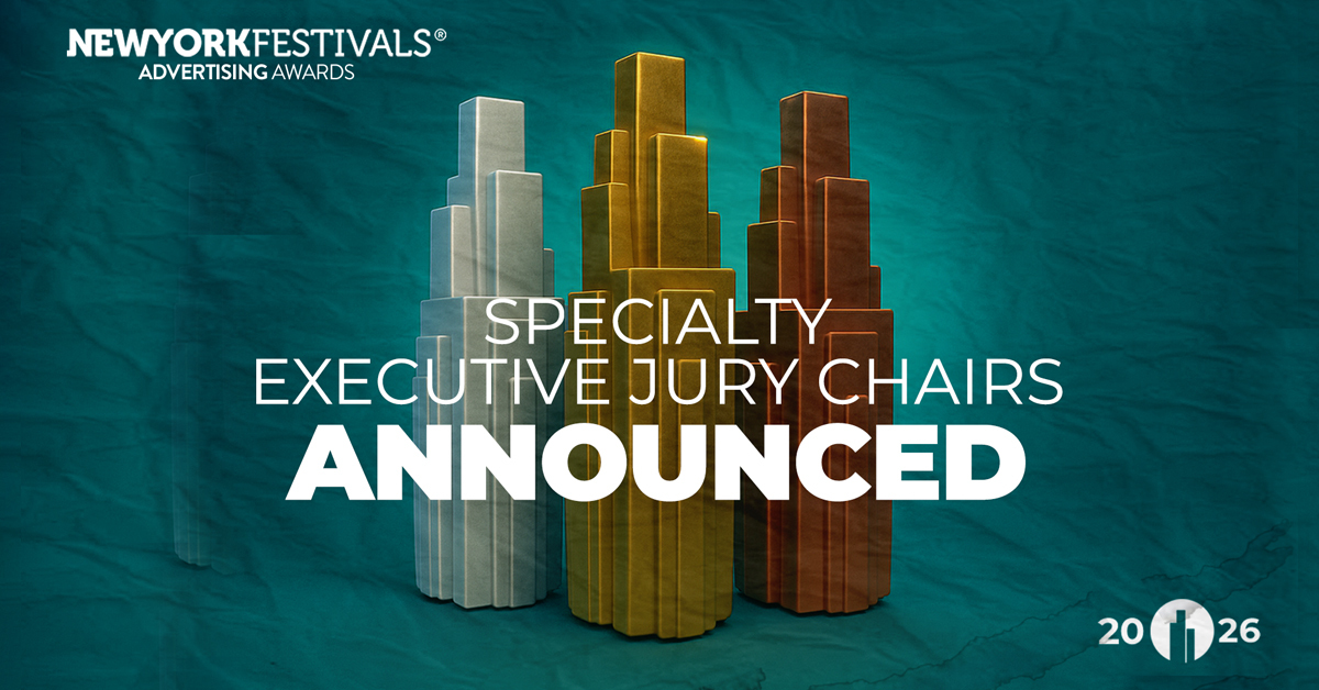 NYF Advertising Awards names eight leaders as 2026 Specialty Jury Chairs